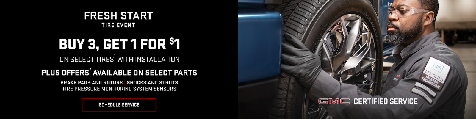 Buy 3, Get 1 for $1 at Vachon GMC of Mansfield in Mansfield MA
